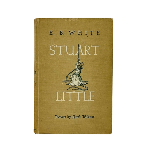 315 - E. B. WHITE. 'Stuart Little'. Fourt edition, illustrated by Garth Williams, original pictorial cloth... 