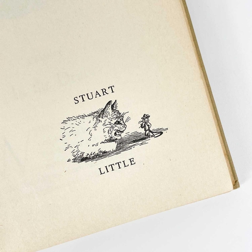 315 - E. B. WHITE. 'Stuart Little'. Fourt edition, illustrated by Garth Williams, original pictorial cloth... 