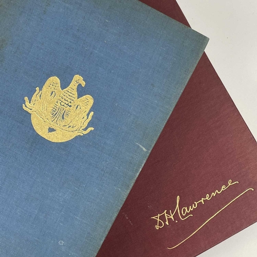 318 - T. E. Lawrence. Six works. 'Etruscan Places,' first edition, original cloth, spoting to front and re... 