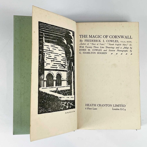 319 - Cornwall interest. Twelve works. S. TEAGUE HUSBAND. 'Old Newquay,' illustrtions by A. A. Golding, st... 