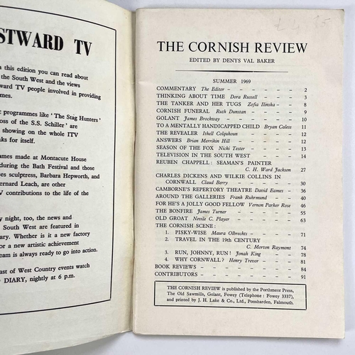 32 - The Cornish Review. Numbers one, six, ten, twelve (2), twenty-three, twenty-five and twenty-seven. (... 