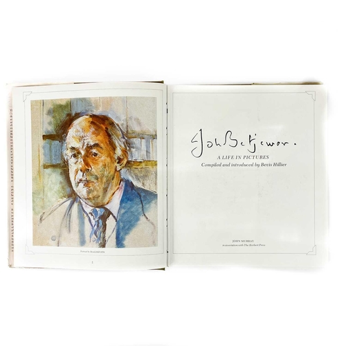 323 - Five works by John Betjeman. Including 'High and Low', 'Collected Poems' (2), 'Collins Guide to Engl... 