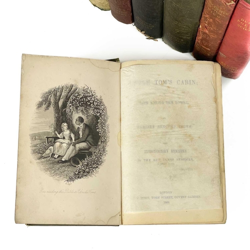 327 - Eight works published by Henry G. Bohn. HARRIET BEECHER STOWE. 'Uncle Tom's Cabin; Or, Life Among Th... 