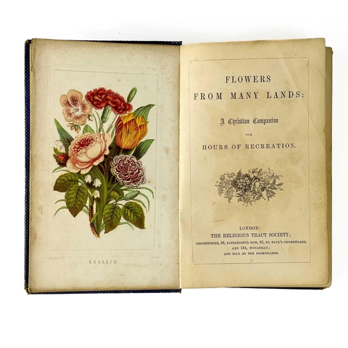 329 - Eleven 19th century illustrated works on horticulture and botany. EDITH WADDY. 'A Year with the Wild... 