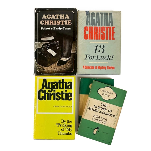 330 - Agatha Christie. Eleven works including seven firsts. 'By the pricking of my thumbs,' first edition,... 