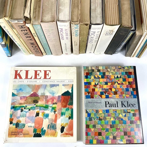 331 - Twenty-three works about Paul Klee, Picasso, Henry Moore and other artists. 'Paul Klee,' by Will Gro... 