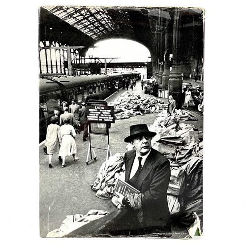 338 - JOHN BETJEMAN. 'Summoned By Bells,' Flat signed and inscribed by author, reprint, water damage to bo... 