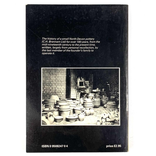 342 - PETER BRANNAM. 'A Family Business: The Story of a Pottery'. Signed by Author, paperback, vg.There is... 