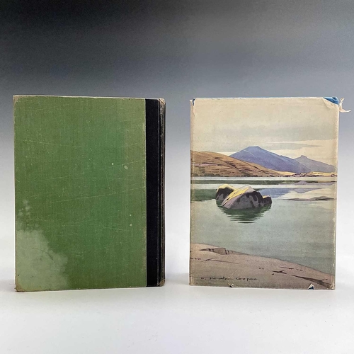 354 - W. HEATON COOPER The Tarns of Lakeland. Orig cloth in vg condition, pictorial dustjacket torn at cor... 