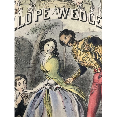 355 - Lieut-Col Hort 'Penelope Wedgebone: The Supposed Heiress.' First Edition, eight hand-coloured etched... 