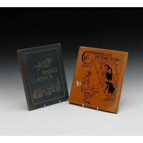 367 - WALTER CRANE ILLUSTRATIONS 'Cinderella's Picture Book'. Col plates complete, original cloth, some st... 