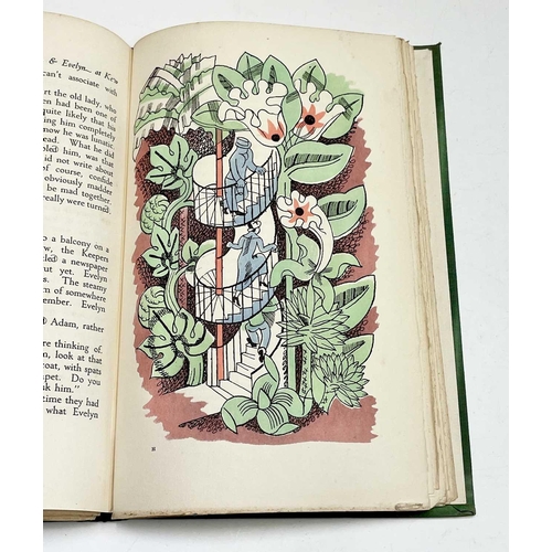 378 - EDWARD BAWDEN ILLUSTRATIONS 'Adam and Evelyn at Kew, or, Revolt in the Gardens,' by Robert Herring, ... 