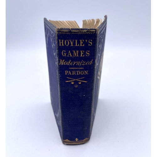 391 - GEORGE FREDERICK ARDON 'Hoyle's Games Modernized.' Numerous original engravings, original cloth, gil... 