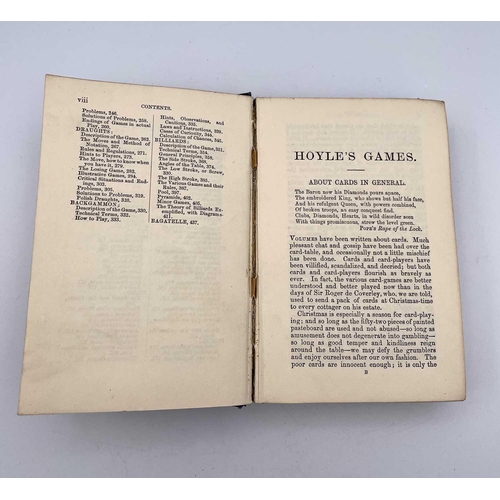 391 - GEORGE FREDERICK ARDON 'Hoyle's Games Modernized.' Numerous original engravings, original cloth, gil... 