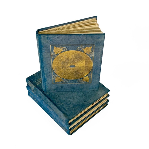 402 - THE DOME Seven volumes in original cloth, four of which with gilt decorations, three vols for 1897, ... 