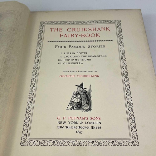 408 - George CRUIKSHANK. 'The Cruikshank Fairy-Book,' first US edition, signed 'Manning-Sanders 1964' to f... 