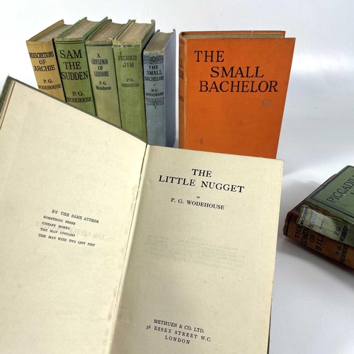 41 - P. G. Wodehouse. Nine reprints. 'The Little Nugget,' fifth edition, 1922; 'Indiscretions of Archie,'... 