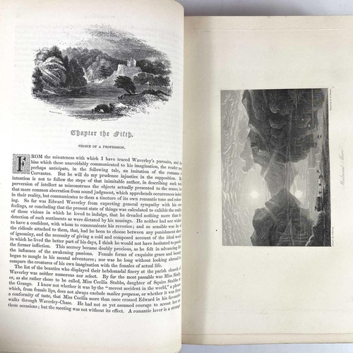 445s - Ruth MANNING SANDERS. Sir WALTER SCOTT- 'The Splendid Abbotsford Edition of Waverly Novels,' twelve ... 