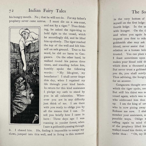 445w - Ruth MANNING-SANDERS. JOSEPH JACOBS (ed). 'Indian Fairy Tales,' illustrated by John D. Batten, origi... 