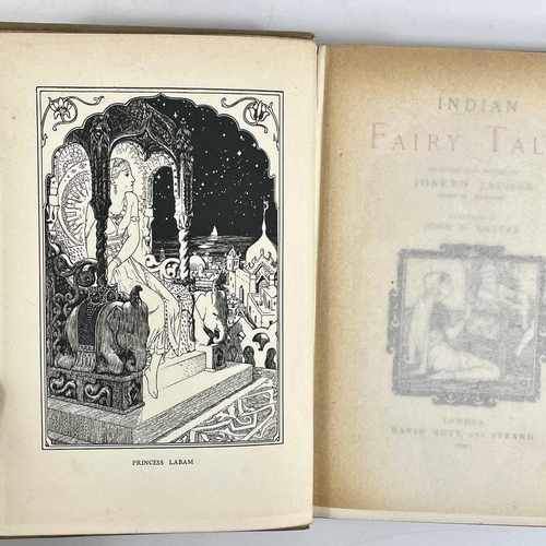 445w - Ruth MANNING-SANDERS. JOSEPH JACOBS (ed). 'Indian Fairy Tales,' illustrated by John D. Batten, origi... 