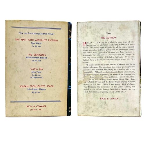 446 - Philip K. Dick. Two first editions. 'A Handful of Darkness,' first edition, original first state blu... 