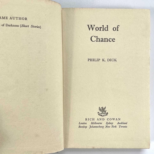 446 - Philip K. Dick. Two first editions. 'A Handful of Darkness,' first edition, original first state blu... 