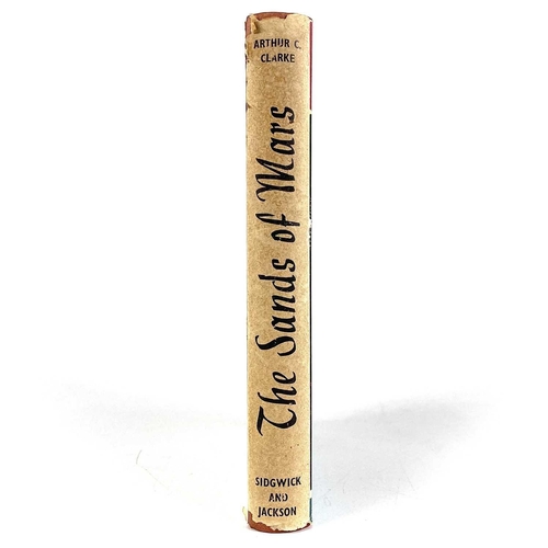 449 - Arthur C. Clarke. First edition. 'The Sands of Time,' first edition, original cloth, nibbles and tea... 