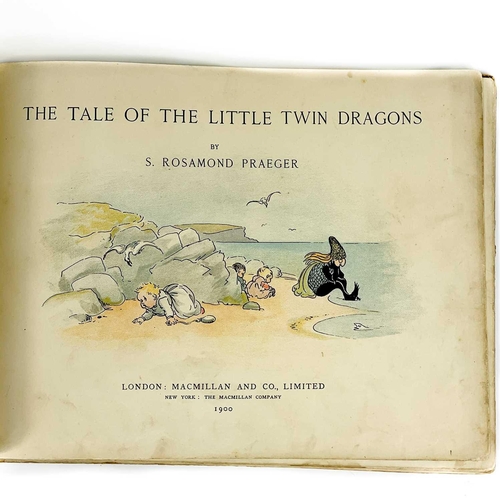 502 - S. Rosamond Praeger illustrations. Two works. 'The Adventures of Three Bold Babes,' first edition, c... 