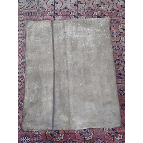 711 - A large Tibetan thangka, 19th century. Painted on canvas, 148 x 119cm.Paint is in good condition wit... 