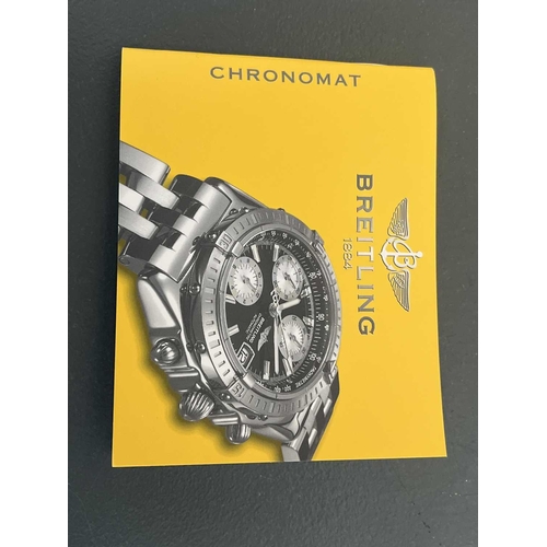 99 - Breitling - An 18ct Chronomat automatic chronograph gentleman's wristwatch. Ref. K13352, serial no. ... 