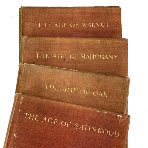 180 - A History of English Furniture by Percy Macquoid 1904. Four volumes. Comprising: The Age of Oak, The... 