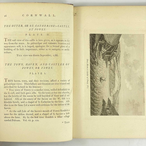 111 - Cornwall. Circa 1787. 34 pages, plus 22 plates, published by S. Hooper in the years 1786 and 1787.