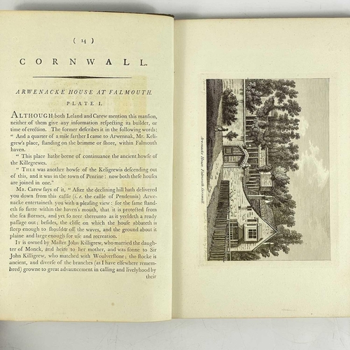 111 - Cornwall. Circa 1787. 34 pages, plus 22 plates, published by S. Hooper in the years 1786 and 1787.