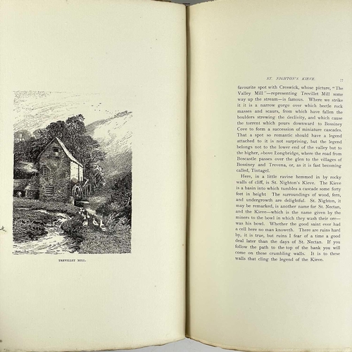 125 - John Lloyd Warden. 'The North Coast of Cornwall,' 'It's Scenery, it's People, it's Antiquities and i... 