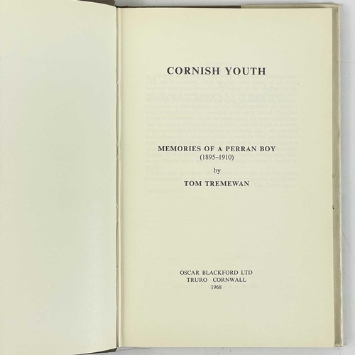 126 - Tom Tremewan. Two works. Tom Tremewan. 'Cornish Youth Memories of a Perran Boy (1815-1910),' 1968, f... 