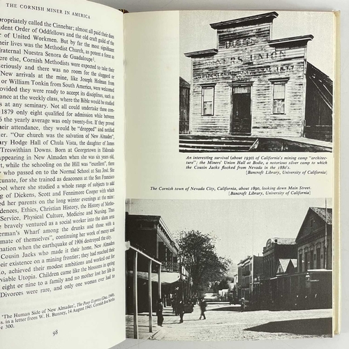 128 - Cornish in the USA and Mexico interest. Two works. A.C.Todd. 'The Search for Silver, Cornish Miners ... 