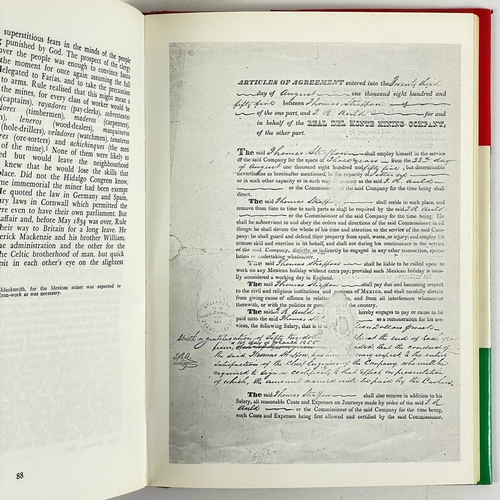 128 - Cornish in the USA and Mexico interest. Two works. A.C.Todd. 'The Search for Silver, Cornish Miners ... 