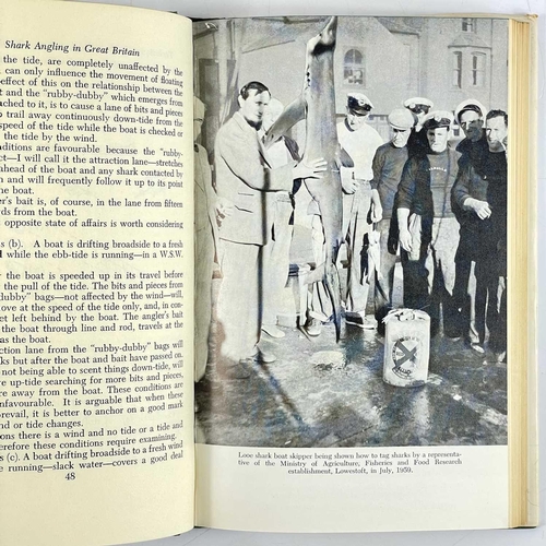 129 - Looe sea angling interest. Two works. Brigadier J.A. Lyde Caunter. 'Under the Surface,' first editio... 