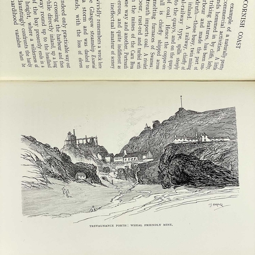 132 - Two work on the Cornish Coast Charles G. Harper. 'The Cornish Coast (South) and the Isles of Scilly,... 