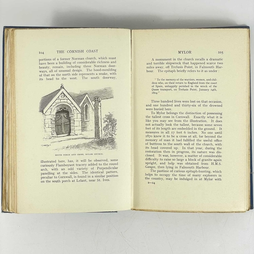 132 - Two work on the Cornish Coast Charles G. Harper. 'The Cornish Coast (South) and the Isles of Scilly,... 