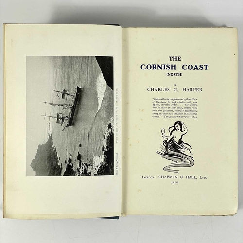 132 - Two work on the Cornish Coast Charles G. Harper. 'The Cornish Coast (South) and the Isles of Scilly,... 