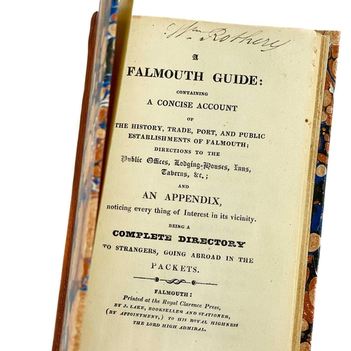 139 - Richard Thomas. 'A Falmouth Guide', 1815 'Containing a concise account of the history, trade, port a... 