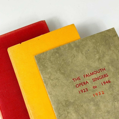 153 - Four works from early mid century, covering Helston, Newquay, Falmouth and a Cornish Royal Tour. Osc... 