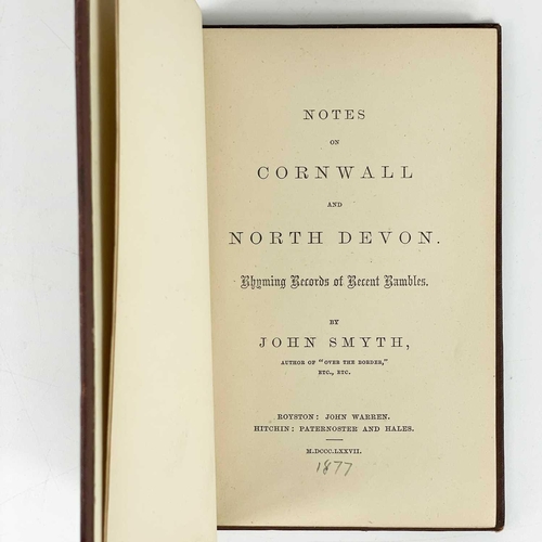 154 - North Cornwall & Devon. Three works. Enys Tregarthen. 'North Cornwall Fairies and Legends', first ed... 