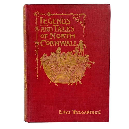 154 - North Cornwall & Devon. Three works. Enys Tregarthen. 'North Cornwall Fairies and Legends', first ed... 