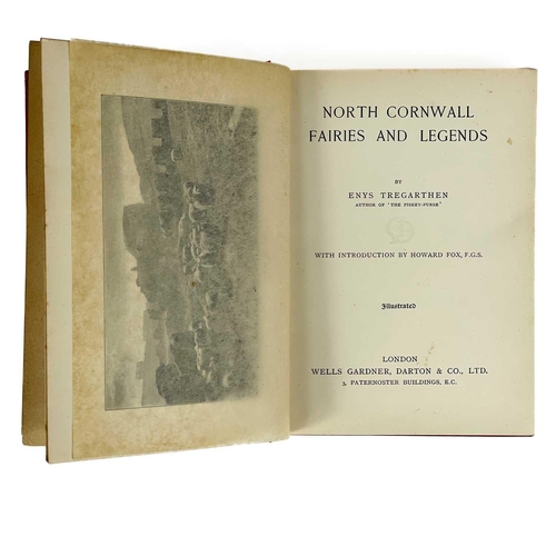 154 - North Cornwall & Devon. Three works. Enys Tregarthen. 'North Cornwall Fairies and Legends', first ed... 