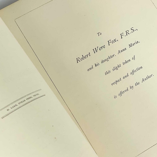 155 - Two works on Falmouth, Helford and the castles of St Mawes and Pendennis. F. Cecil. Lane. 'The Guide... 