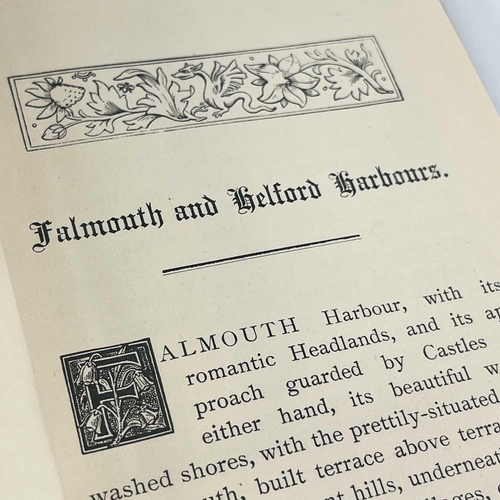 155 - Two works on Falmouth, Helford and the castles of St Mawes and Pendennis. F. Cecil. Lane. 'The Guide... 