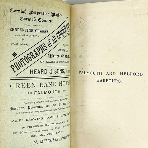 155 - Two works on Falmouth, Helford and the castles of St Mawes and Pendennis. F. Cecil. Lane. 'The Guide... 