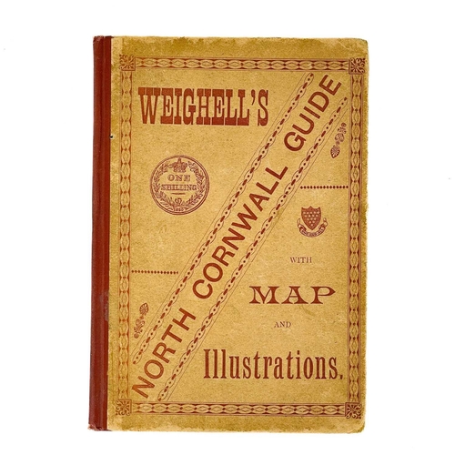 159 - Weighell’s North Cornwall Guide with map and illustrations, 1889 64 pages including many original ad... 